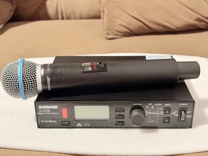 Microfone sem fio ULXD4 Shure