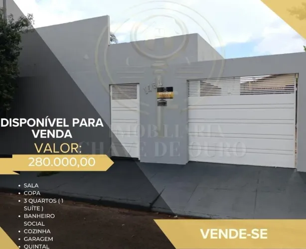? Casa à venda em Campina Verde - MG