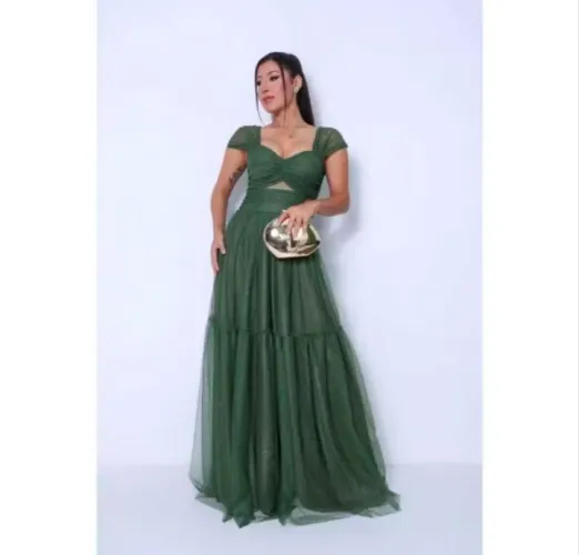 Vestido Verde Oliva