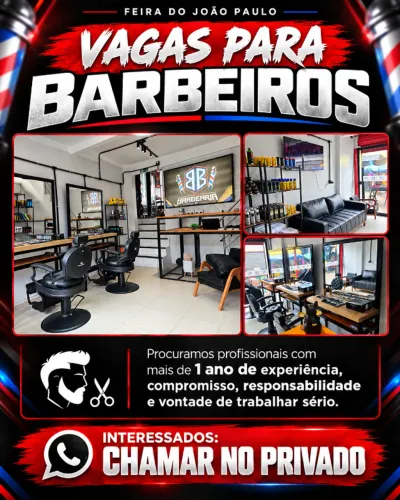 Vagas em Barbearia