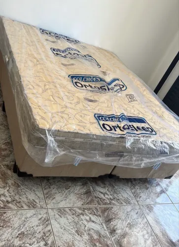 Cama box d33 Queen mega oferta entregamos