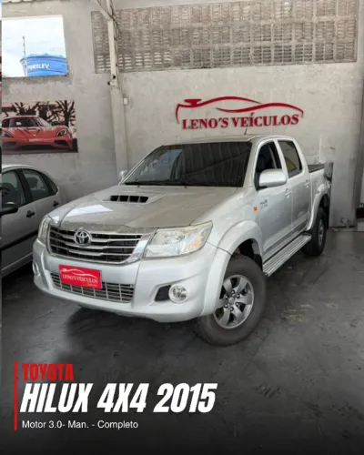 Toyota Hilux CD D4-d 4X4 3.0 TDI Dies. Mec. 2015