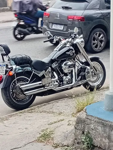 Harley fat boy impecável 2017