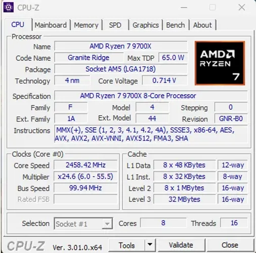 ryzen 7 9700x
