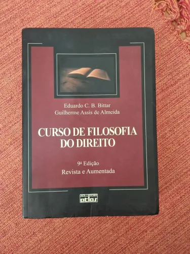 Curso de filosofia do direito Eduardo Bittar