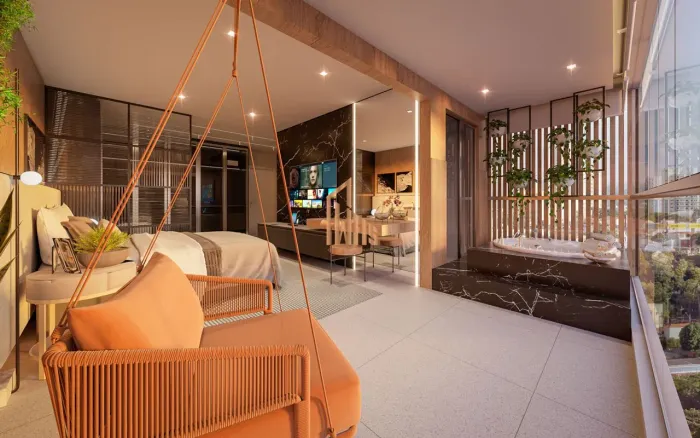 Torre Maranello apartamento com 4 Suítes a venda no Umarizal, 234m² |1 Por andar