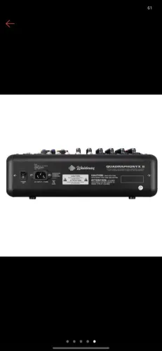 Mesa de Som Waldman QPX-8 USB/Bluetooth - Nova na Caixa