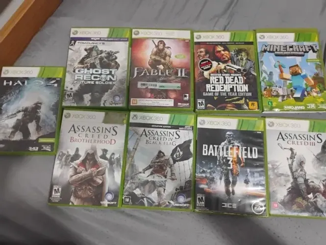 Jogos de Xbox 360 originais
