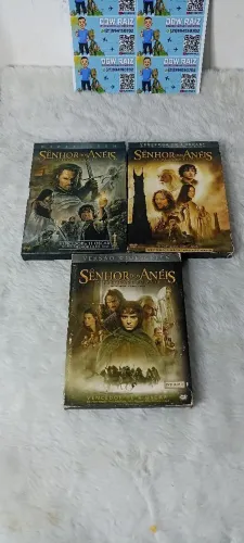 DVD filme Lote, senhor dos anéis, Harry Potter
