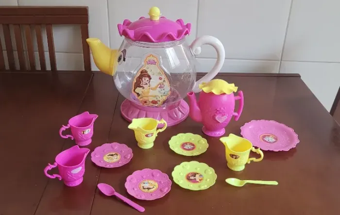 Conjunto de Chá da Bela - Brinquedo Infantil Princesa Disney