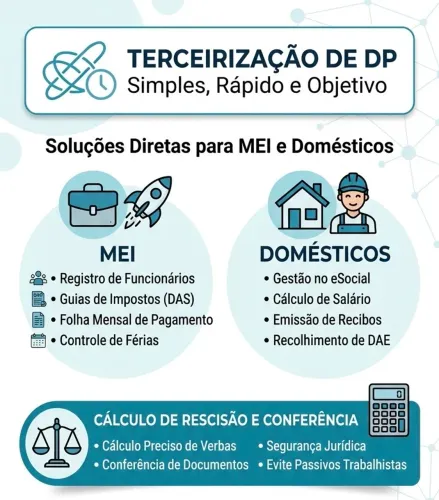 Terceirização de Departamento Pessoal