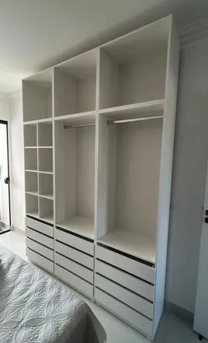 Armário Colmeia closet modulado