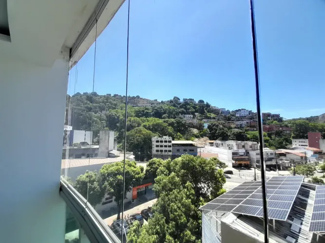 Imóvel para alugar em bento ferreira, amplo, sala integrada à varanda, 1 garagem, bela vi