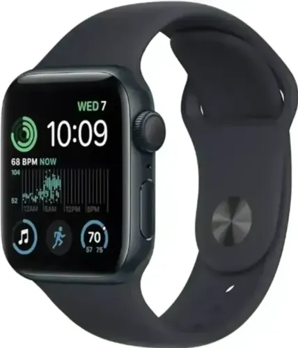Apple Watch SE 3 40mm Preto Lacrado - Retire em loja física na Savassi