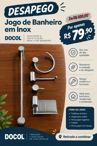 Kit Banheiro DOCOL