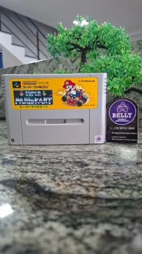 SUPER MARIO KART - SUPER FAMICOM - SUPER NINTENDO - ORIGINAL