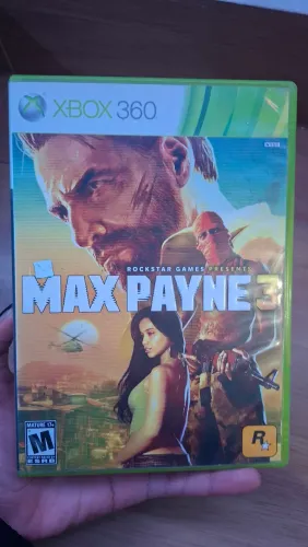 JOGO XBOX360 ORIGINAL Max Payne 3 Rockstar