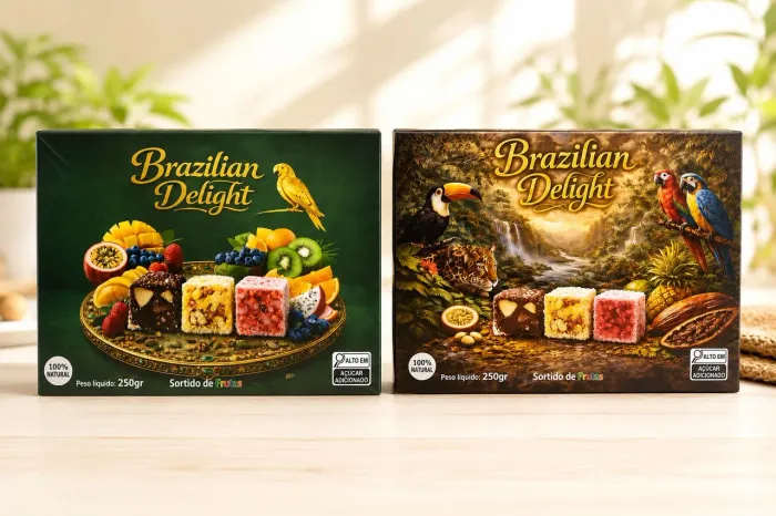 Lote 30 caixas doce turco turkish delight Sortido Frutas 250g