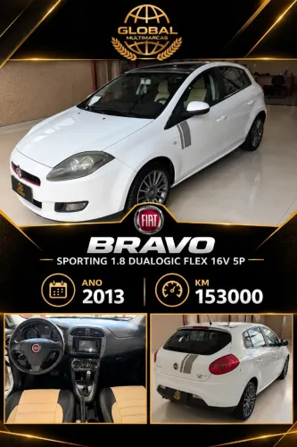Fiat Bravo Sporting 1.8 Dualogic Flex 16V 5P 2013