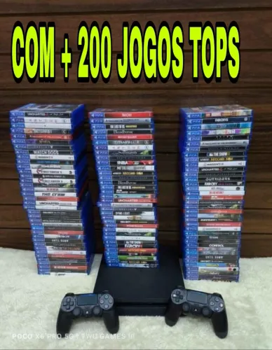 PS4 slim DUAS MANETES 