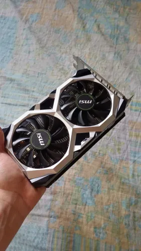 Placa de vídeo Gtx 1650 Ventus Xs OVC1<br><br>GDDR6 NOVA