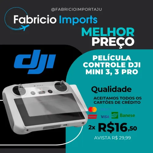 PELÍCULA CONTROLE DJI MINI 3 3PRO