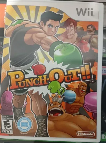 Punch out Nintendo wii americano,com manual,jogo impecável,raro