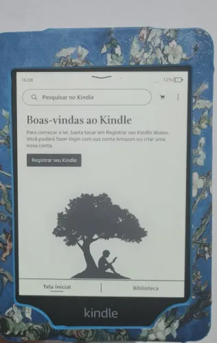 Kindle 10 geração mais capinha