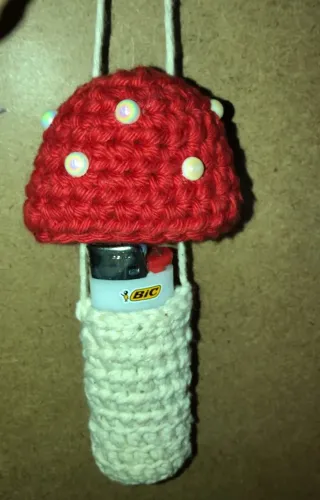 Porta Isqueiro Cogumelo 