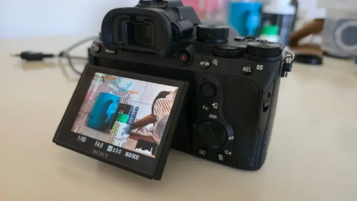 Câmera profissional Sony a7 III ( não canon nikon fuji )