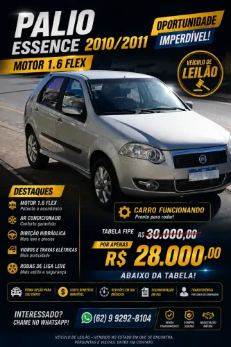Fiat Palio Essence 1.6 Flex 16V 5P 2011