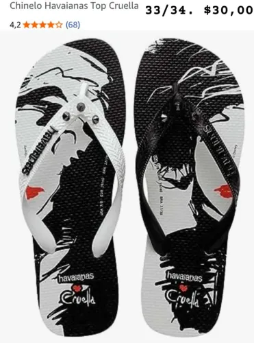 Havaianas cruella 33/34