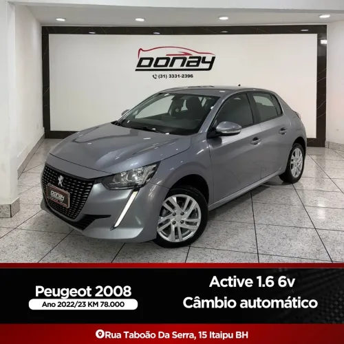 Peugeot 208 Active 1.6 Flex 16V 5P AUT 2023