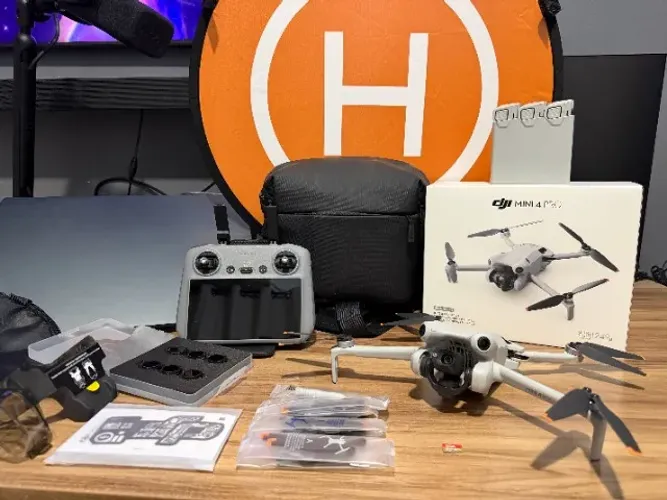 Drone Dji Mini 4 Pro Fly More Combo | Troco PS5 PRO ou PC GAMER
