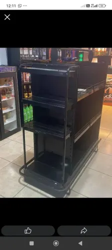 Check stand, 2 gôndola central e uma frontal