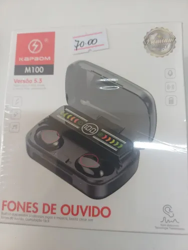 Fone de Ouvidos Kapbom Bluethooth M100