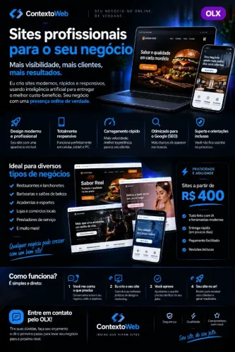 Criação de Sites Profissionais para Empresas e Negócios