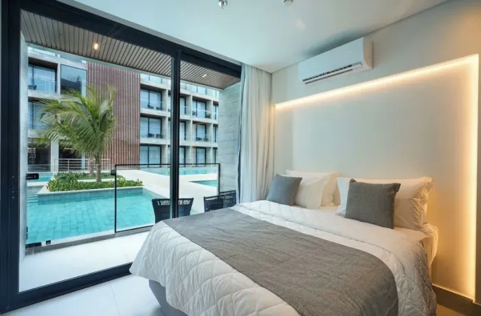 FLAT GAV RESORT EM MURO ALTO