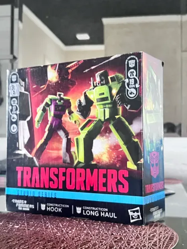 Transformers Age of the Primes Constructicons Hook and Long Haul