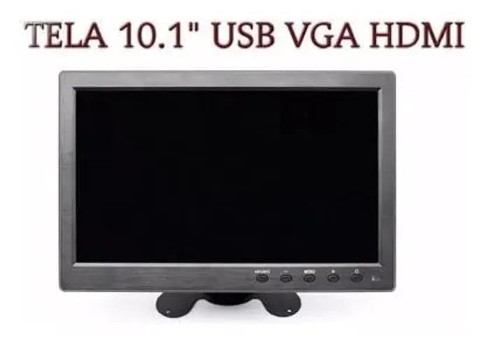 Mini monitor 10 polegadas