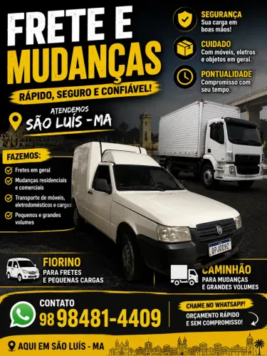 Frete e mudanças