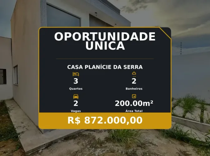Casa Térrea em Planície da Serra: Conforto e Praticidade para Sua Família
