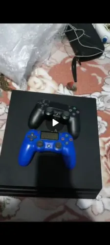 Playstation 4 Pro 2 controles 4 jogos físicos