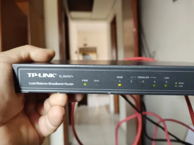 LOAD BALANCE TP-LINK TL 470T+ PARA ATÉ 4 LINKS 