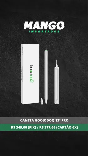 Caneta Goojodoq 13ª Pro para iPad - Branca