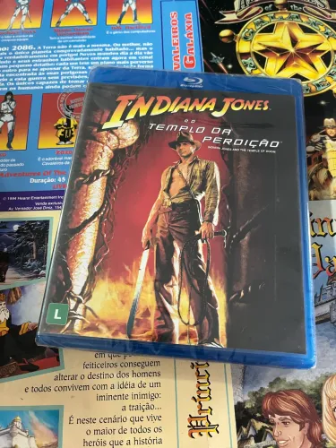BLU-RAY INDIANA JONES E O TEMPLO DA PERDIÇÃO