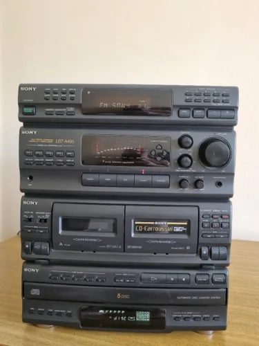 Sony lbt 495 precisa reparos cd ., deck