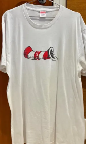 Supreme Cat in the Hat Tee