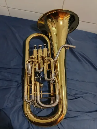 Euphonium HS Musical compensado Seminovo (excelente estado).