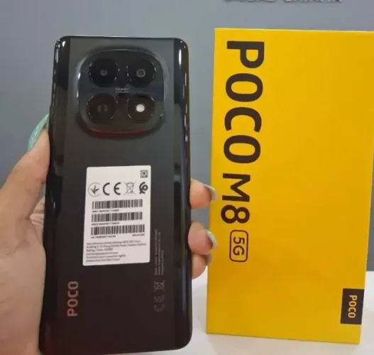 Celular Xiaomi POCO M8 5G 8/256 LACRADO, GLOBAL E GARANTIA